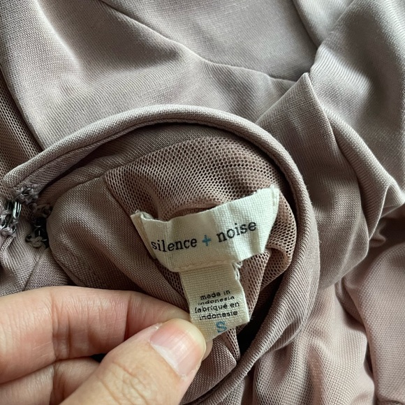 Urban Outfitters Mockneck Pink Skater Dress - Picture 2 of 7